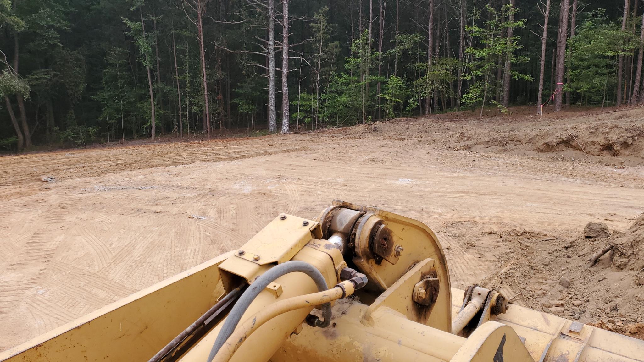 Cleared ground